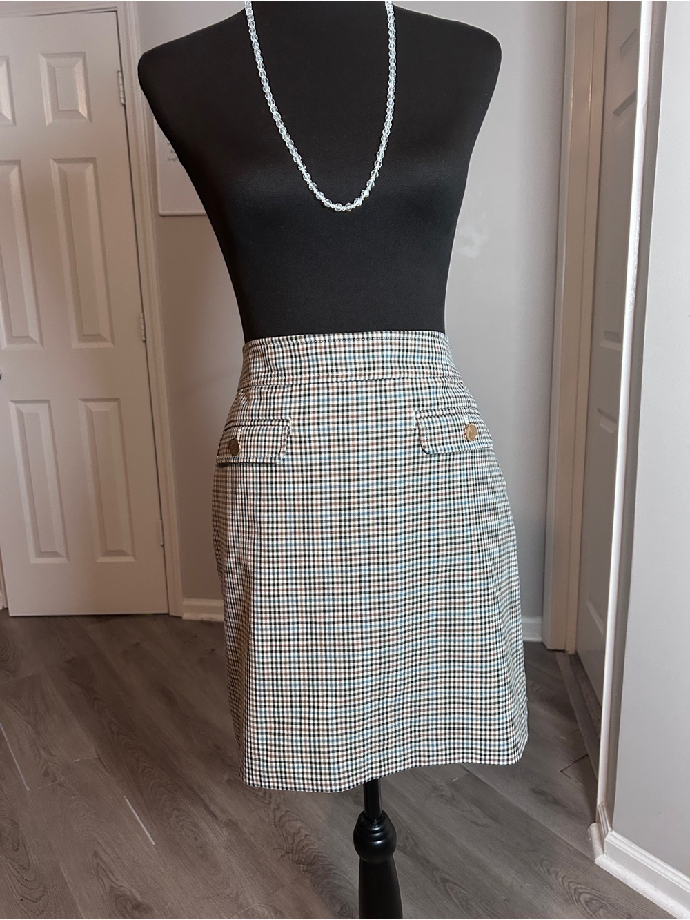 Plaid Mini Skirt Preppy Academia Size 6P